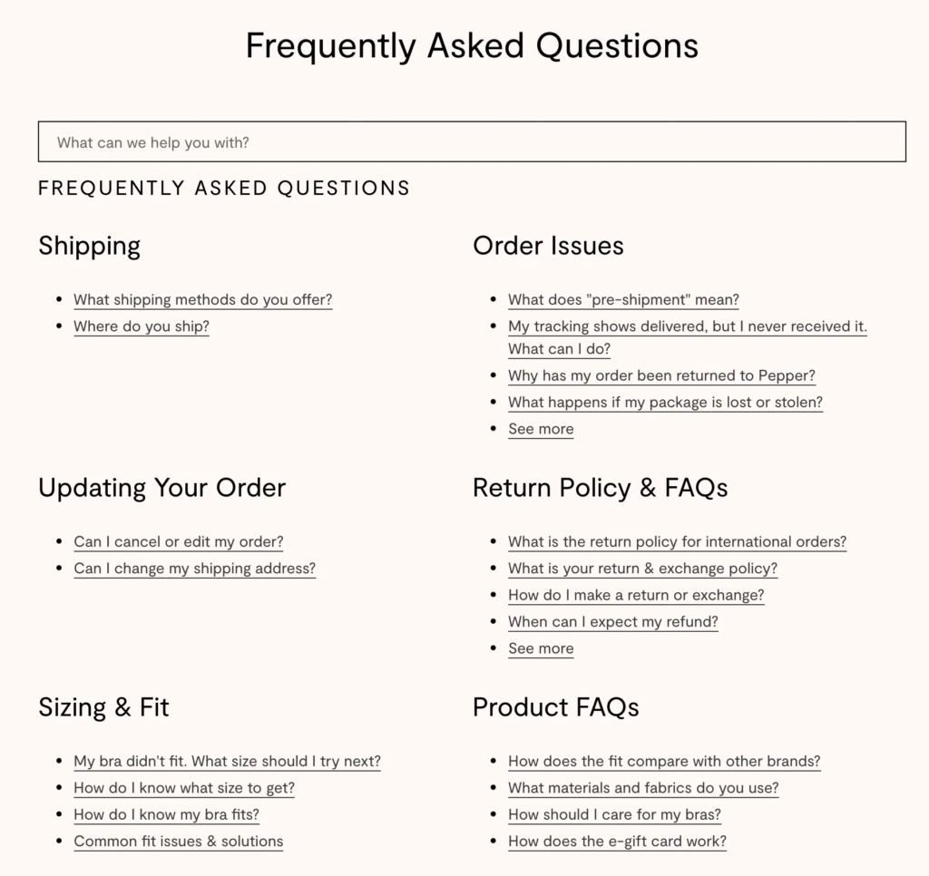 Using FAQ & Q&A Format