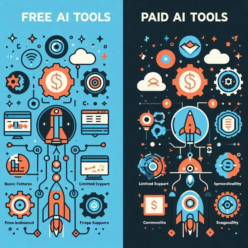 What Free AI Tools for Content Writing Free vs Paid Offer